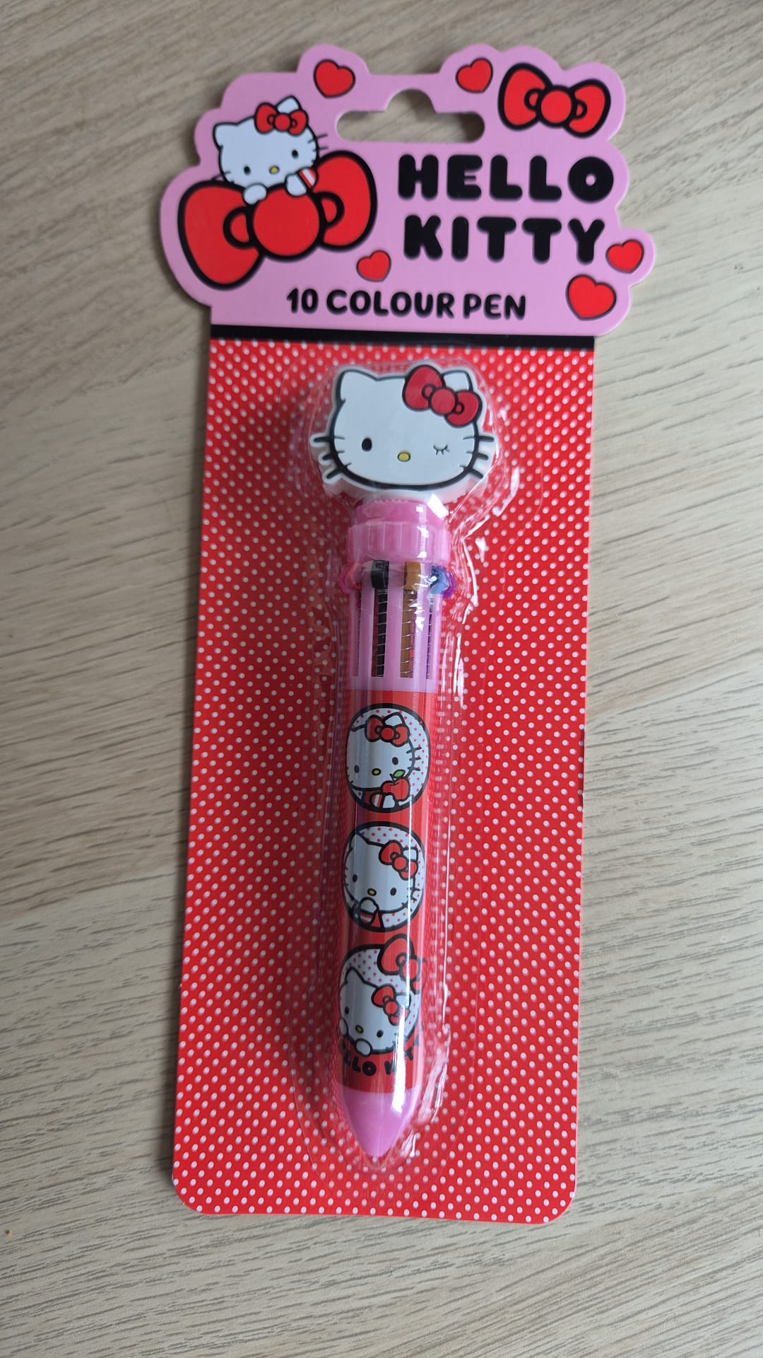 Hello Kitty 10 Colour Ballpoint Pen