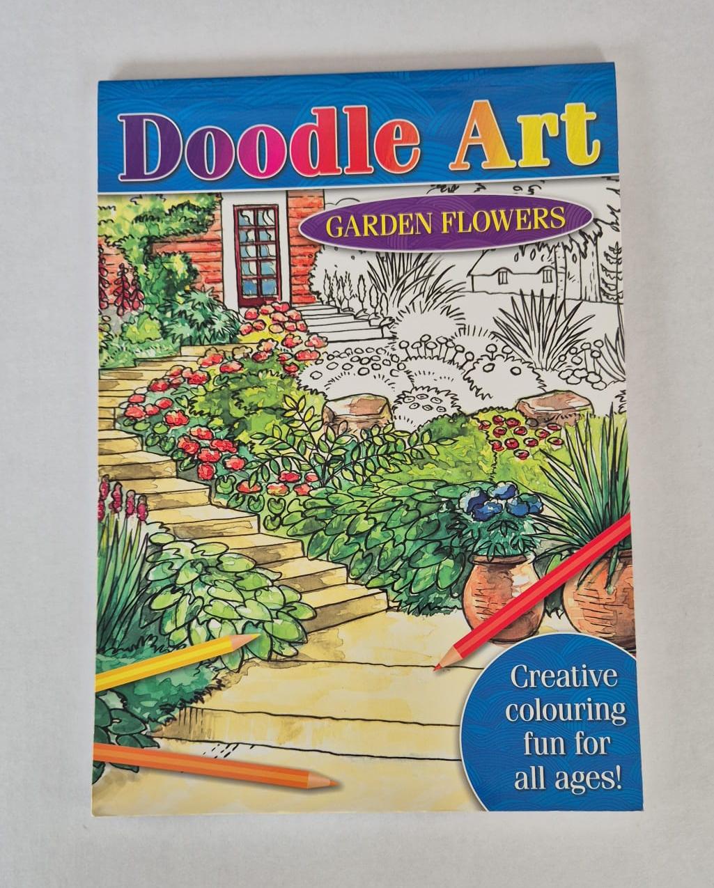 Doodle Art Colouring Book